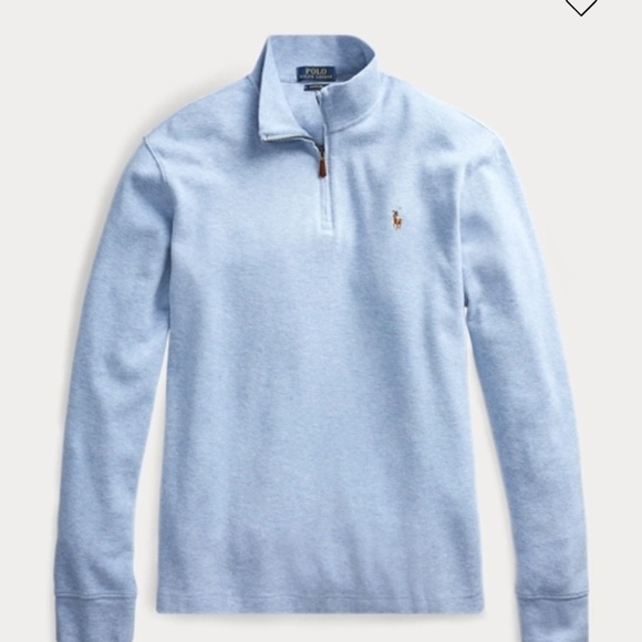 polo half zip up